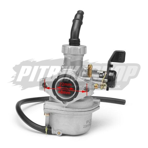Keihin PZ22 Race Carburettor - Lever Choke - Image 2