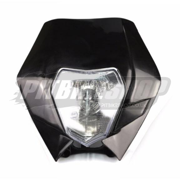 KTM Style E Marked Headlight Black