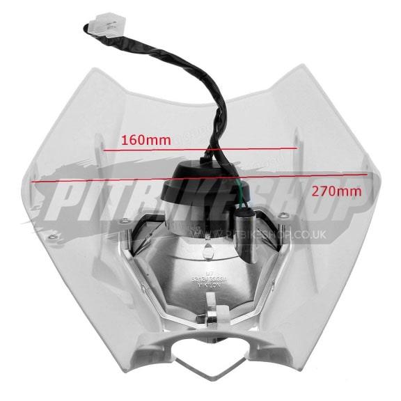 KTM Style E Marked Headlight Black - Image 3