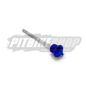Engine CNC Dipstick - 110mm - Blue