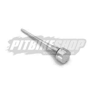 Engine CNC Dipstick - 123mm - Silver