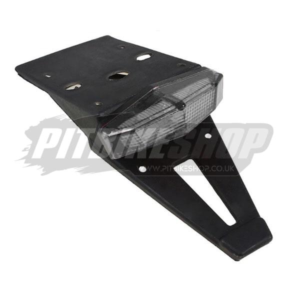 Tail Tidy Rear Light, Indicator & Plate Mount - Clear