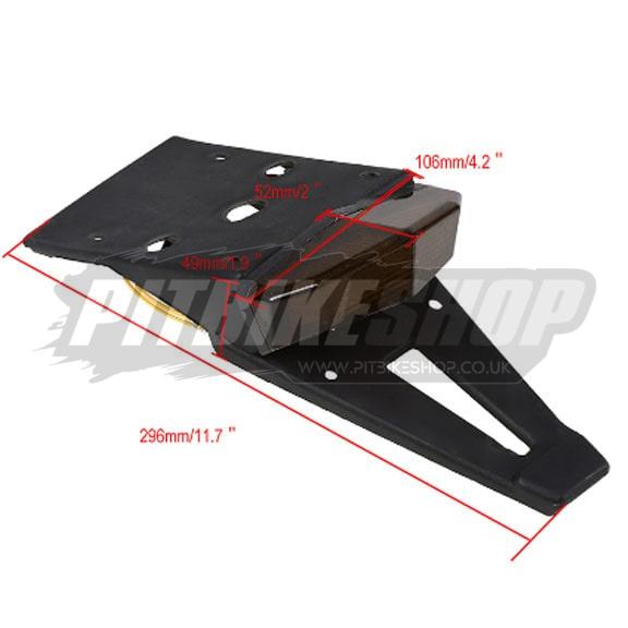 Tail Tidy Rear Light, Indicator & Plate Mount - Smoked - Image 4