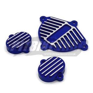 Valve Cover Cap Dress Up Kit - CNC - YX 150 & YX 160 - Blue