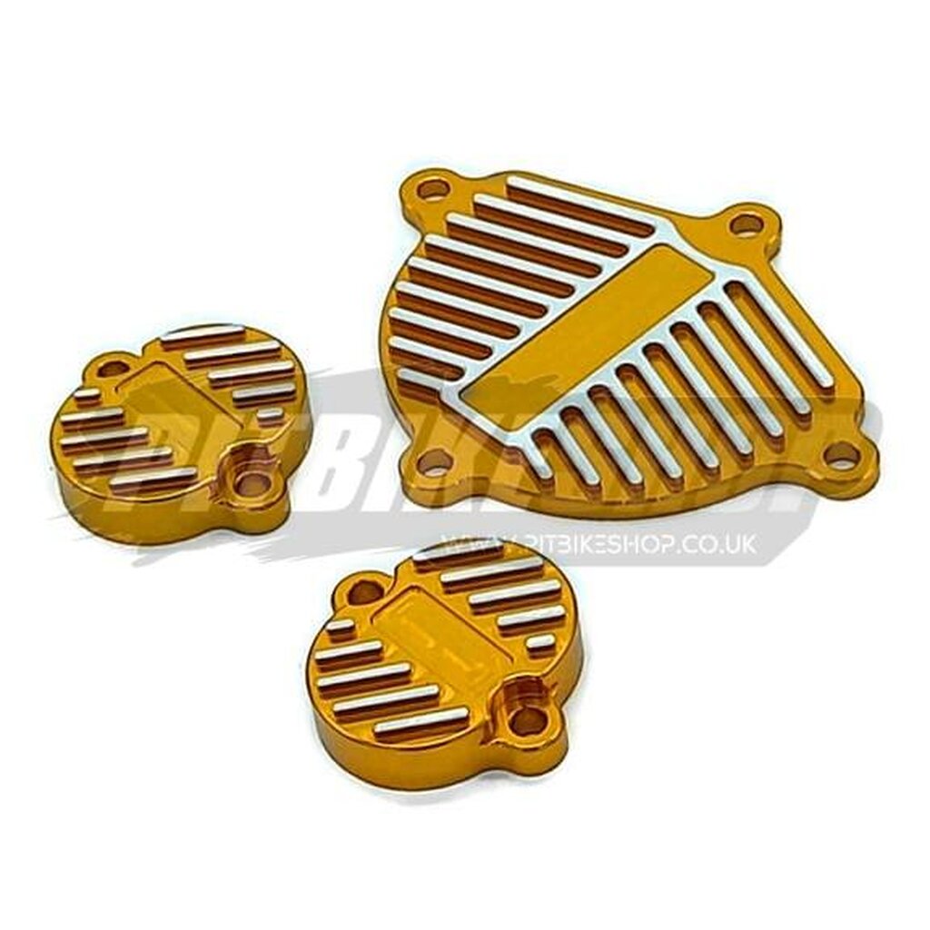 Valve Cover Cap Dress Up Kit - CNC - YX 150 & YX 160 - Gold