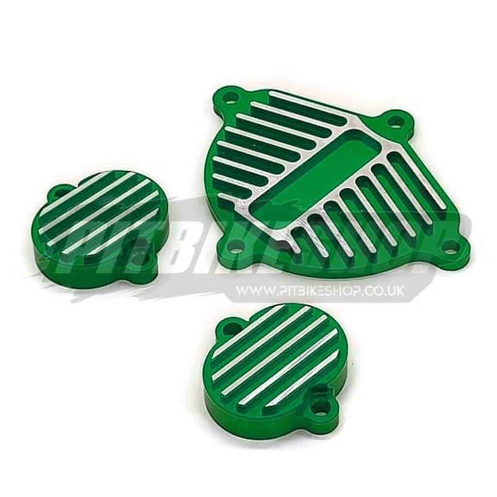 Valve Cover Cap Dress Up Kit - CNC - YX 150 & YX 160 - Green