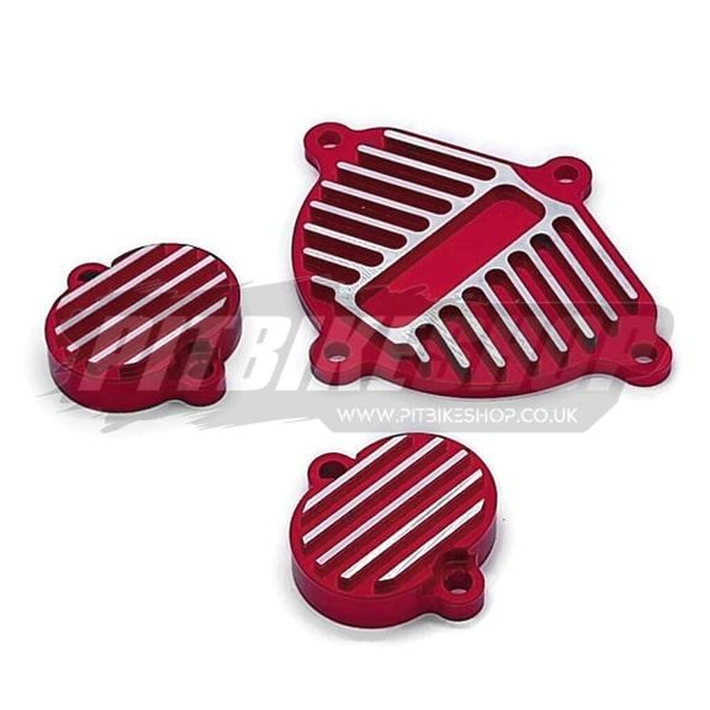 Valve Cover Cap Dress Up Kit - CNC - YX 150 & YX 160 - Red