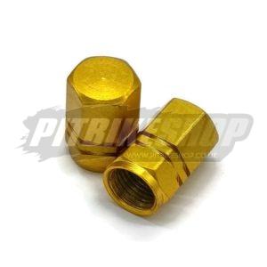 Valve Caps Aluminium CNC - Gold