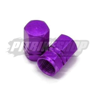 Valve Caps Aluminium CNC - Purple