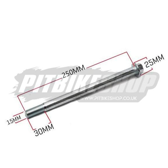 Wheel Axle 15mm - 250mm Long - Image 2