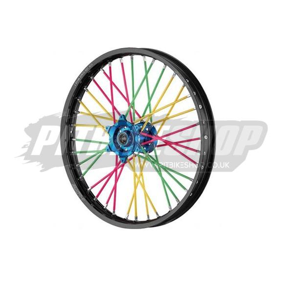 Spoke Cover Skins - 240mm - Blue - Image 2