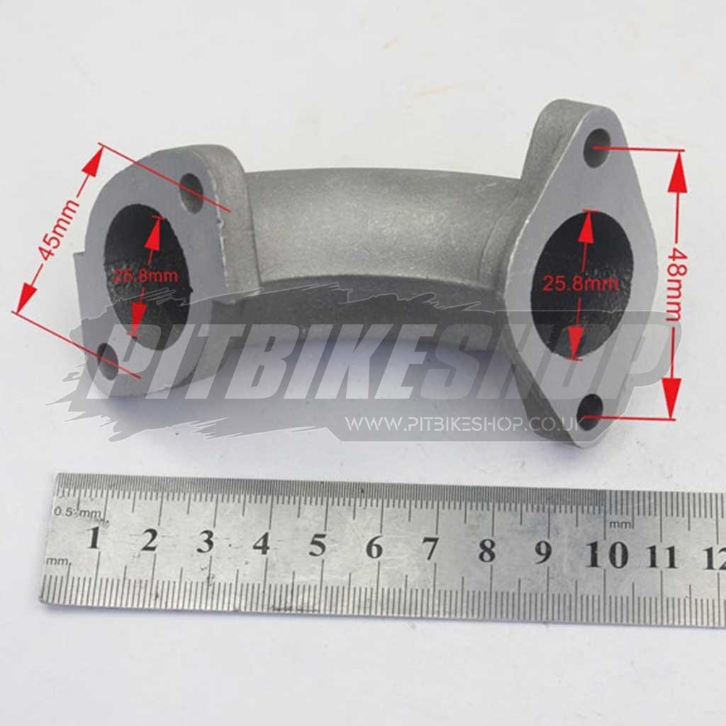 Intake Manifold - Angled - 26mm (56-2 ZL) - Image 5